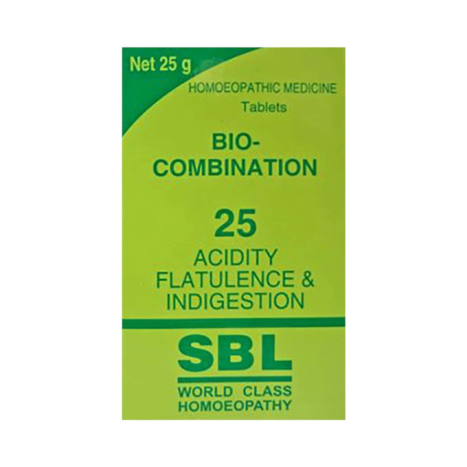 Sbl Bio-combination 25 Tablet 450 Gm