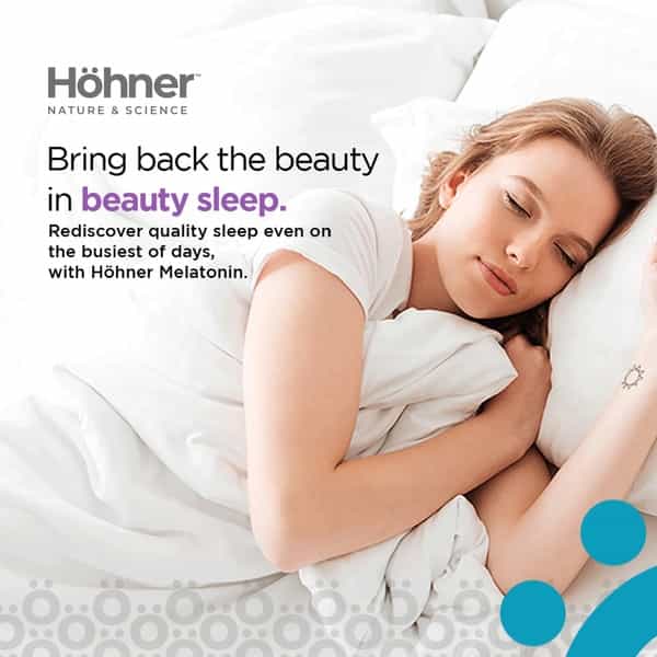 Hohner Natural Sleep Care Melatonin With Calming Phyto-Actives Non-Habit Forming - 30 Tablets