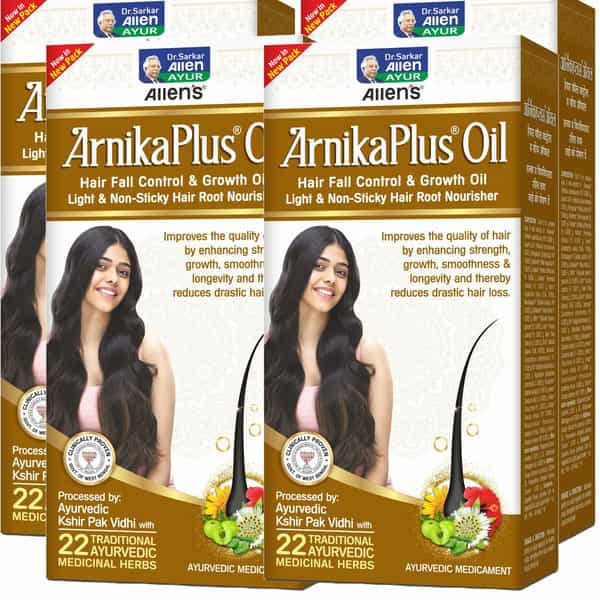 Allen Laboratories Arnika Plus Oil 100 Ml (Pack Of 4)