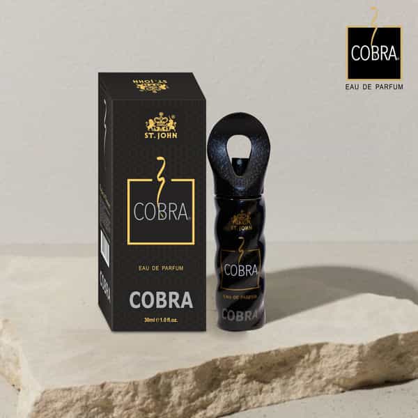 St.john Cobra Sport 150Ml*2 Deodorant For Men & Cobra 15Ml Perfume For Men Pack Of 3