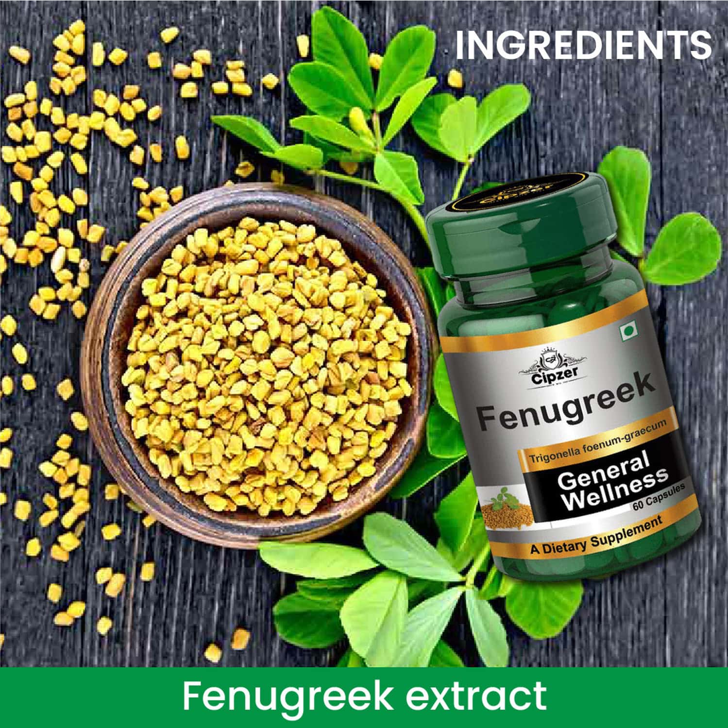 Buy CIPZER FENUGREEK CAPSULE ENHANCING LACTATION AND REDUCING