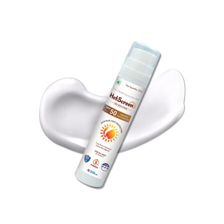 Hetscreen Sunscreen Gel | Spf 50 Pa+++ | 150 Gm