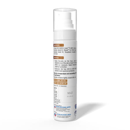 Hetscreen Sunscreen Gel | Spf 50 Pa+++ | 50 Gm