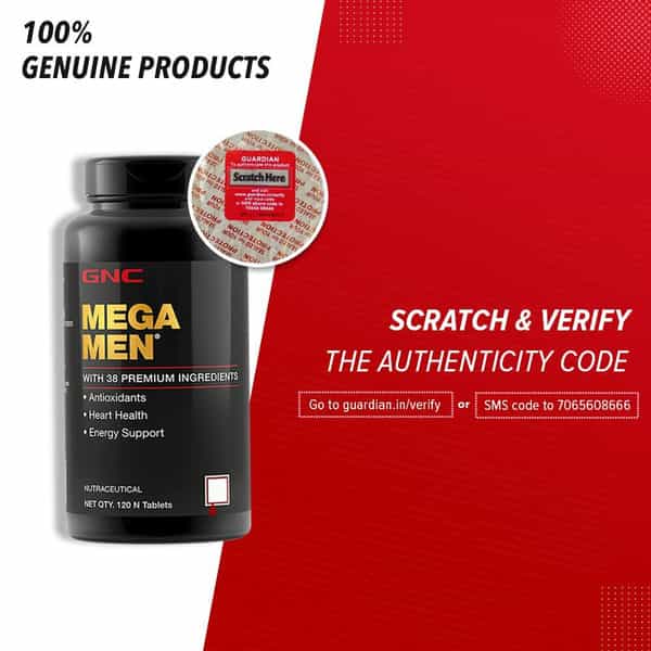 Gnc Mega Men Multivitamin For Men | 38 Premium Ingredients | 120 Tablets