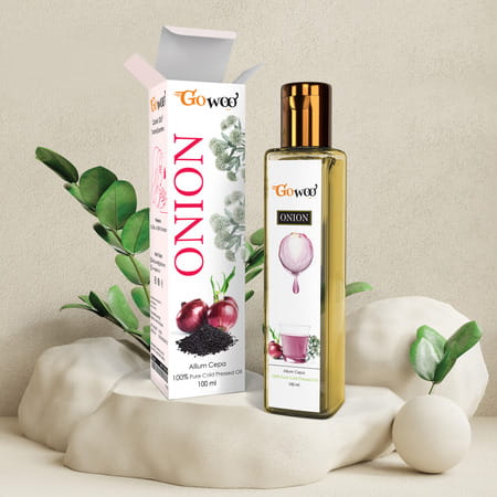 Pack Of 2 Orange Essential Oil & Onion Seed Carrier Oil - 100% Natural Therapeutic Cold Pressed