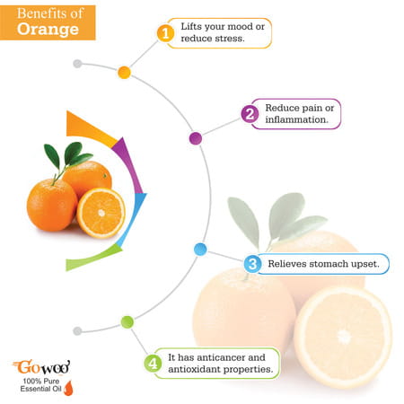 Pack Of 2 Orange Essential Oil & Onion Seed Carrier Oil - 100% Natural Therapeutic Cold Pressed