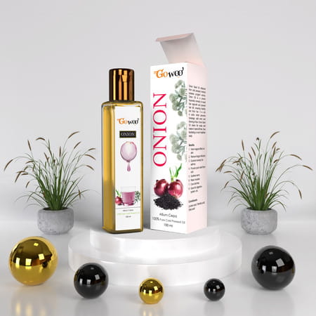 Pack Of 2 Orange Essential Oil & Onion Seed Carrier Oil - 100% Natural Therapeutic Cold Pressed