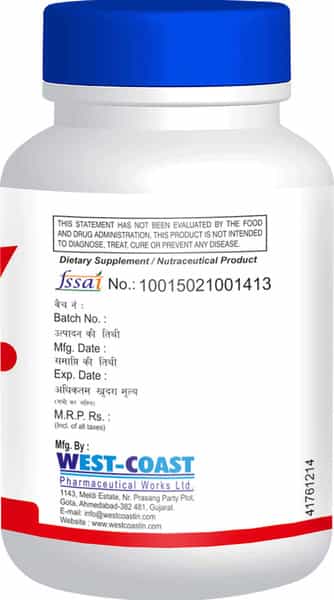 Healthvit L-Phenylalanine 550 Mg - 60 Capsules