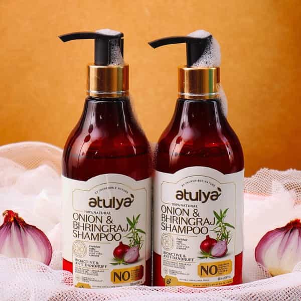 Atulya Onion Bhringraj Hair Shampoo 300 Ml