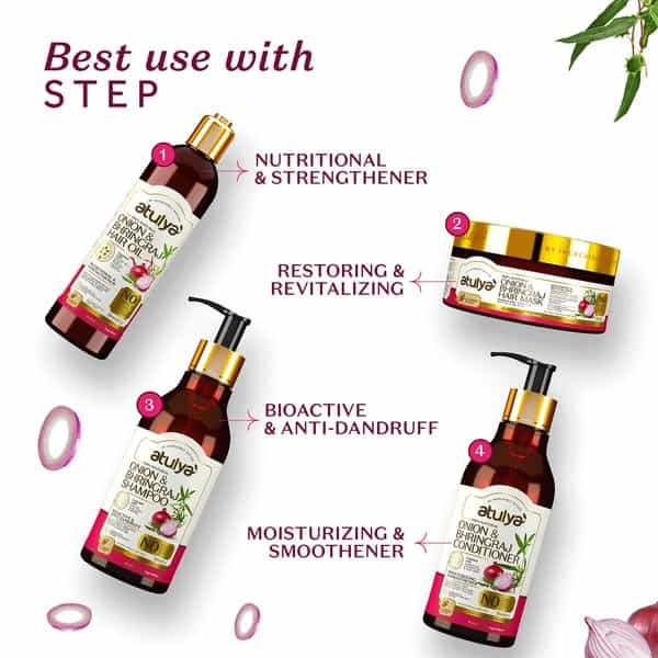 Atulya Onion Bhringraj Hair Shampoo 300 Ml