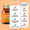 Carbamide Forte Vitamin D3 60000Iu Shots | Vitamin D3 60000 Iu Sugar Free Oral Solution (Pack Of 8)
