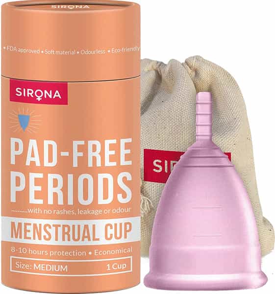 Sirona Pad Free Periods Menstrual Cup Medium - 1