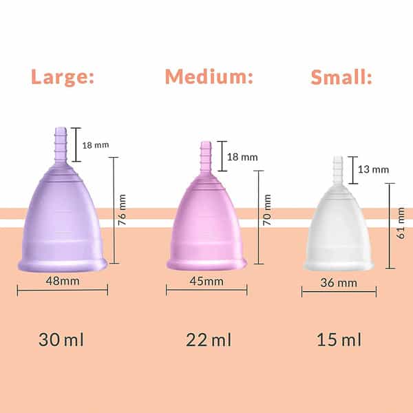 Sirona Pad Free Periods Menstrual Cup Medium - 1