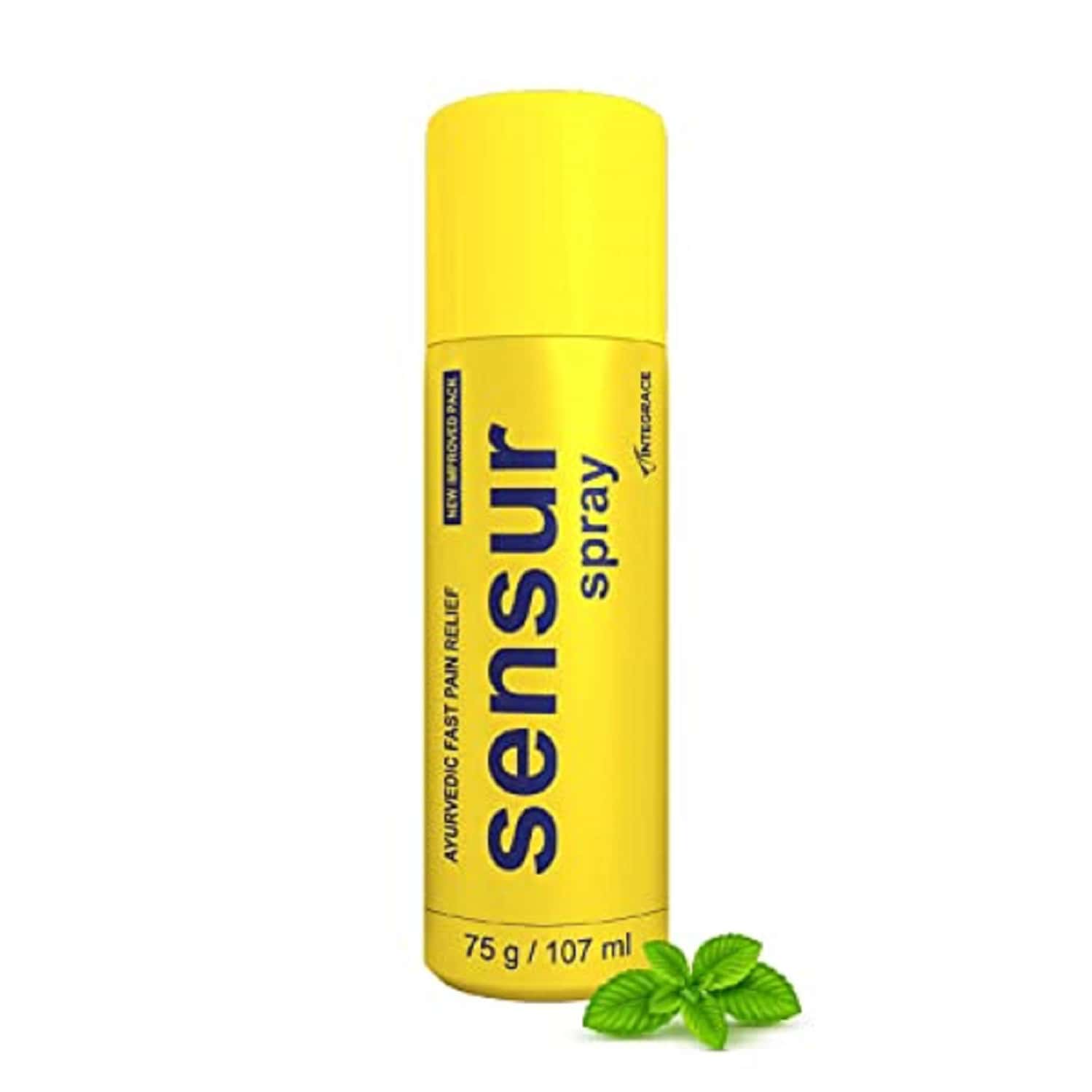 Sensur Ayurvedic Fast Pain Relief Spray - 100ml + 7ml (pack Of 1 X 107ml )
