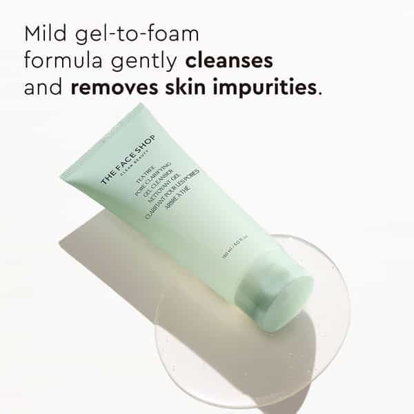 The Face Shop Tea Tree Pore Clarifying Gel Cleanser