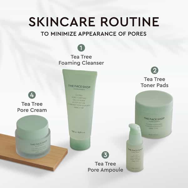 The Face Shop Tea Tree Pore Clarifying Gel Cleanser
