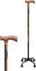 Guardian Walking Stick 4 Leg For Patients | Adjustable | Aluminum | Bronze