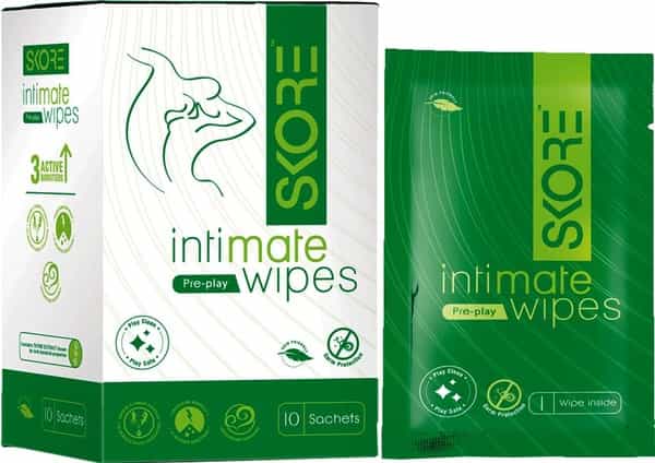 Skore Pre Play Wipes - 10