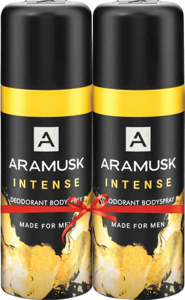 Aramusk Intense Deodorant Bodyspray 150Ml (Pack Of 2)