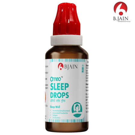 Bjain Omeo Sleep Drops For Insomnia & Associated Headache - 30ml