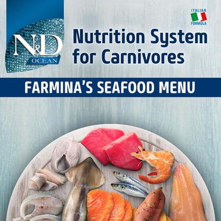 Farmina N&D Ocean Dry Cat Food | Adult | Grain-Free | 5-Kg | Herring And Orange