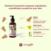 Ningen Ginger Hair Shampoo Witch Hazel Lemongrass Stimulates Hair Growth - 300g