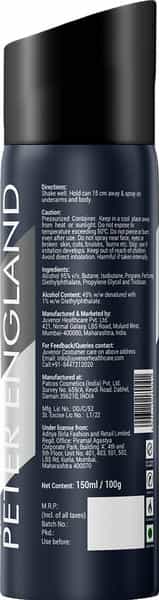 Peter England Fresh Fragrance Deodorant Legend - 150 Ml