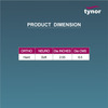 Tynor Exercising Ball Pu Yellow Ortho 1 Unit
