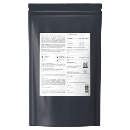 Nutrabay Pure Micronised Creatine Monohydrate - 100g Unflavoured