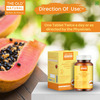 The Old Natural Papaya Leaf Extract Tablets 30 Tablets I Carica Papaya Tulsi Giloy & Sadabahar