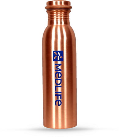 Medlife Copper Water Bottle 750 Ml