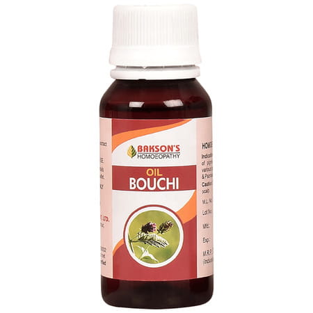 Baksons Homoeopathy Bouchi Oil 60 Ml