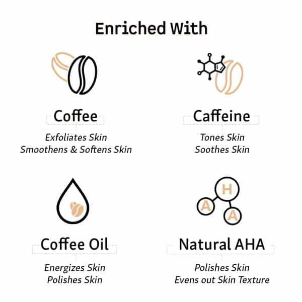 Mcaffeine Espresso Energizing Coffee Body Wash With Natural Aha For Exfoliation