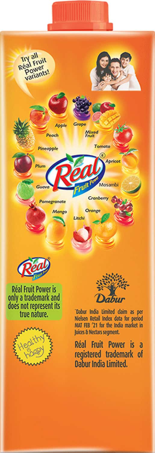 Buy REAL FRUIT POWER MASALA MIXED FRUIT JUICE1L Online & Get Upto 60