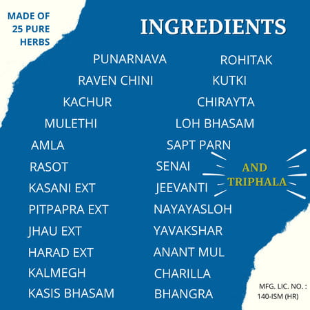 Prime Truliv Liver Care Ayurvedic Capsules For Liver Support / Digestion & Detox - 100n