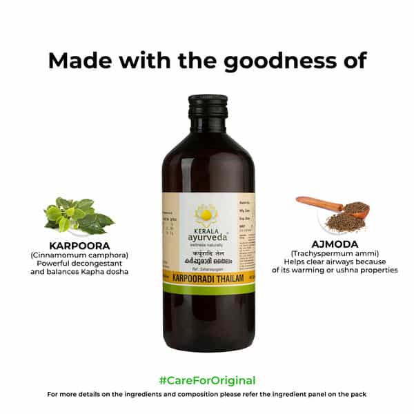 Kerala Ayurveda Karpooradi Thailam 450 Ml