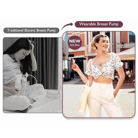 Momcozy Breast Pump S12 Pro Double Grey