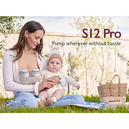 Momcozy Breast Pump S12 Pro Double Grey