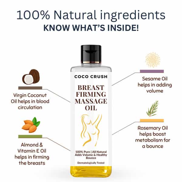Coco Crush Breast Firming Massage Oil - 100Ml