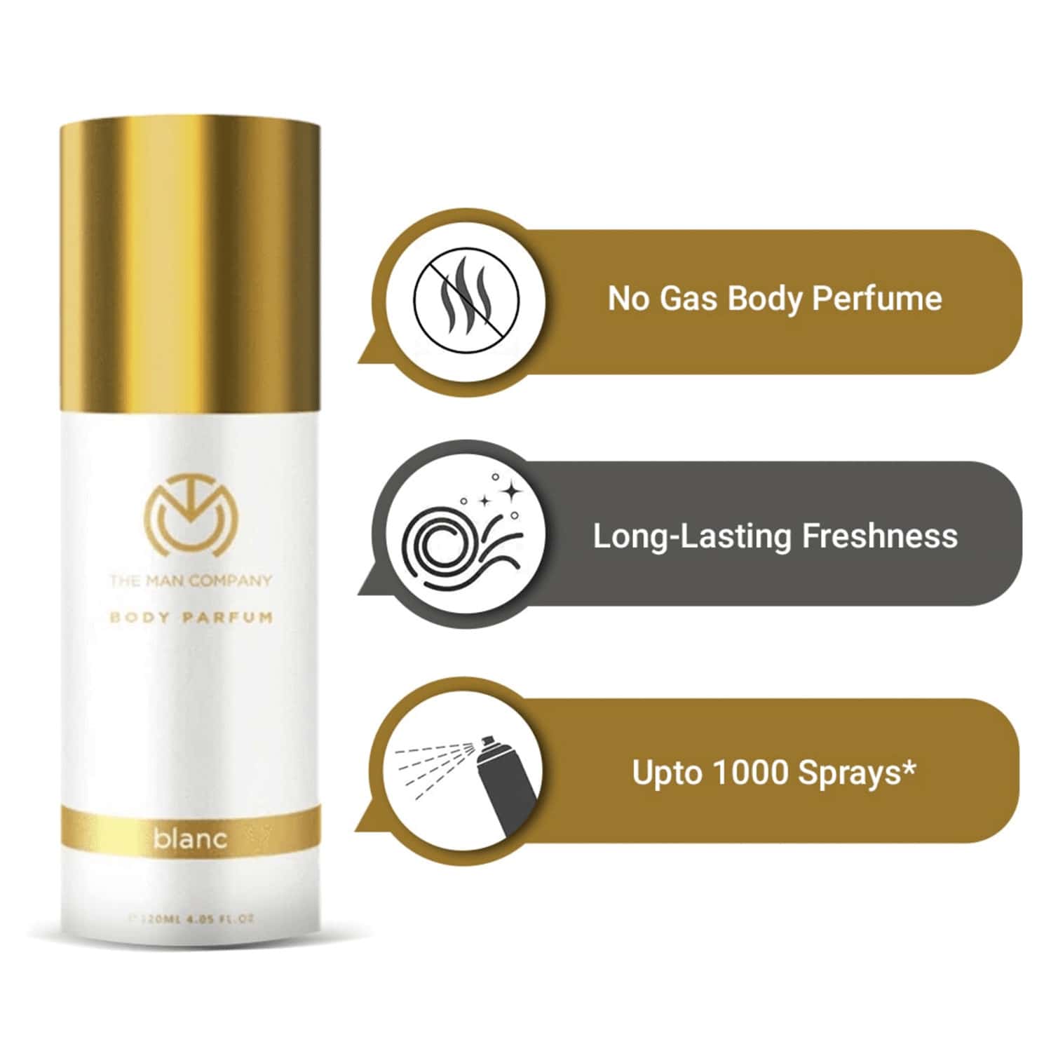 Buy THE MAN COMPANY BLANC PERFUME FOR MEN LONG LASTING FRAGRANCE