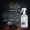 Pearldew Sanitizer Spray (Blueberry) 500 Ml | Aloe & Neem | Paraben Free (Pack Of 1)