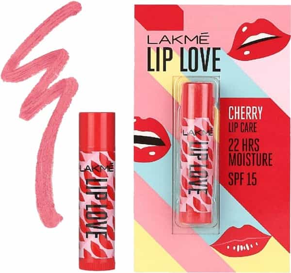 Lakme Lip Love Chapstick Cherry-4.5 G