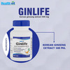 Healthvit Ginlife Korean Ginseng Extract 500 Mg - 60 Capsules