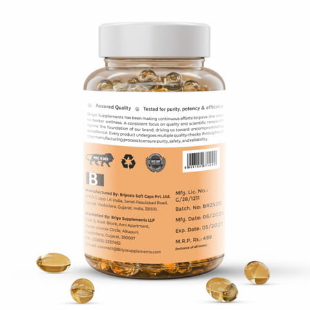 Briyo Vitamin D3 2000 Iu 90 Softgel Capsules