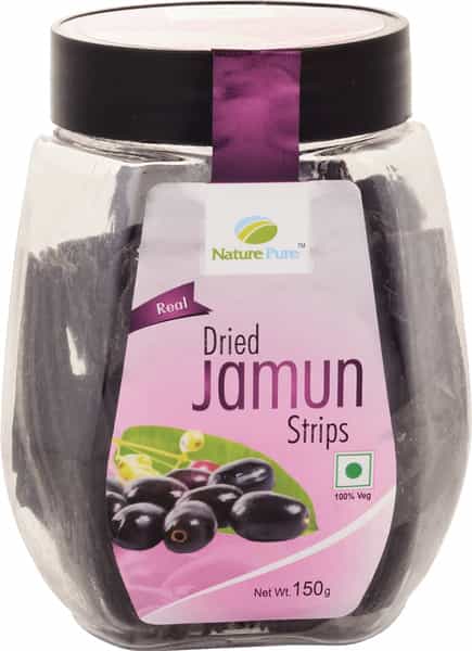Nature Pure Jamun Strips - Pack Of 1 Jar X 150G