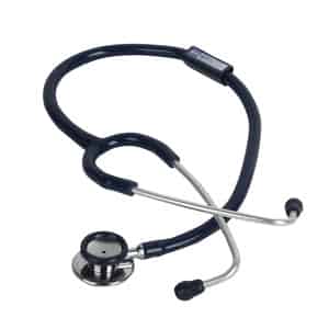 Bpl Medical Technologies St-02 Brass Adult Chest Piece Stethoscope - Blue
