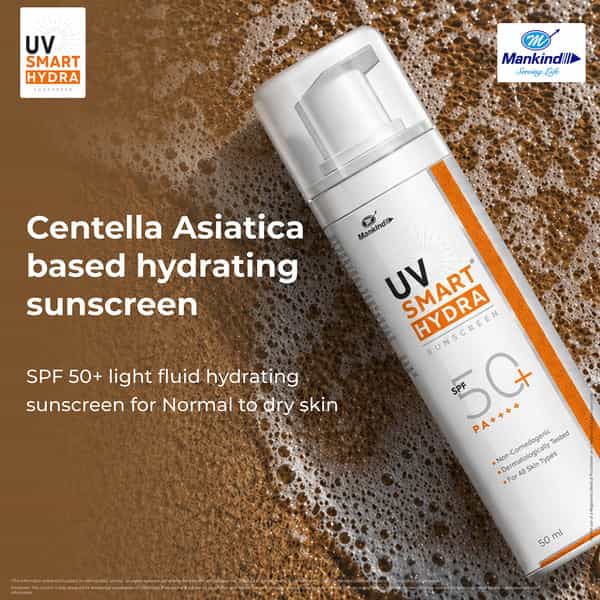 Uv Smart Hydra Spf 50+ Sunscreen Gel 50 Ml