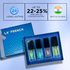 La French Coral | Blaze | Illusion & Hunter Perfume Gift Set For Men & Women | 4X15ml