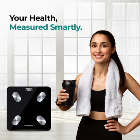 Pharmeasy Smart Body Scale With 18 Vitals Check