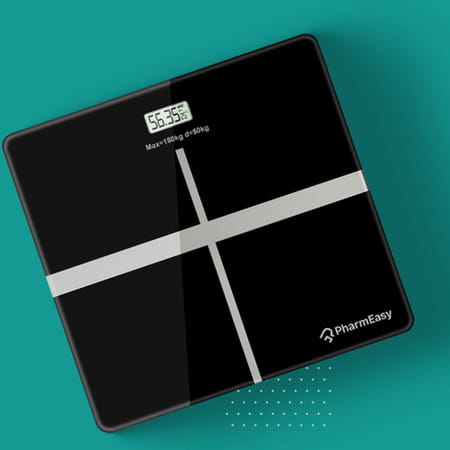 Pharmeasy Smart Body Scale With 18 Vitals Check
